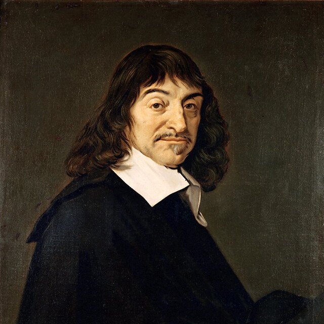 Portrait of René Descartes after Frans Hals