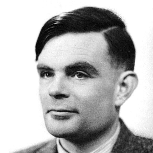 Photograph of Alan Turing, 1951